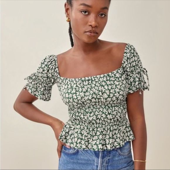 Reformation Tops - Reformation Solis Crop Top S NWT